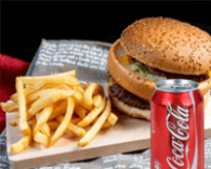 livraison burgers à  coulaines